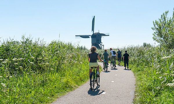 Fiets- en vaarvakantie in Nederland: Zuid-Holland fietscruise